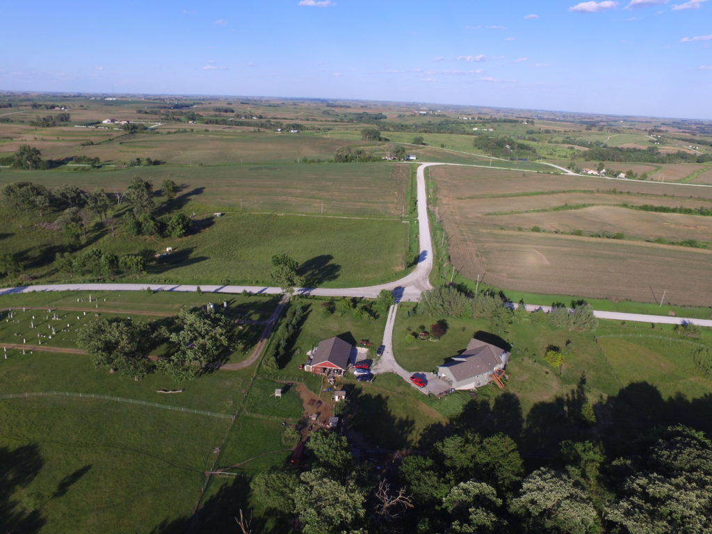The dairy farm property is located near downtown Omaha.